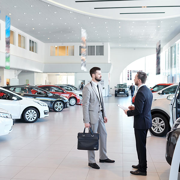 car dealership security system